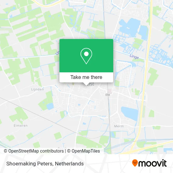 Shoemaking Peters map