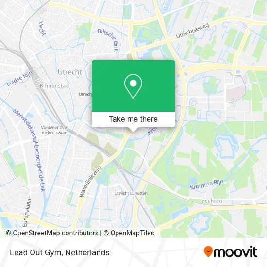 Lead Out Gym map