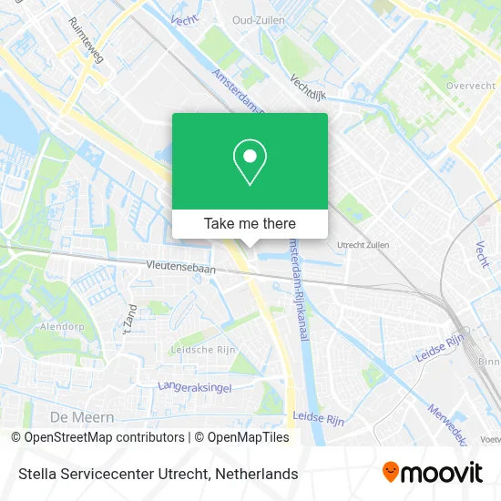 Stella Servicecenter Utrecht map