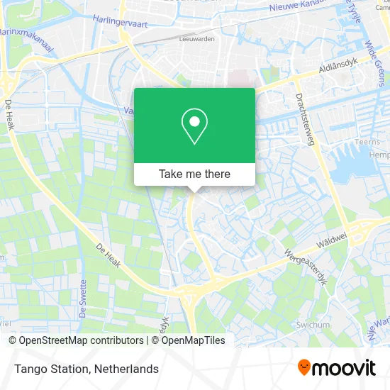 Tango Station map