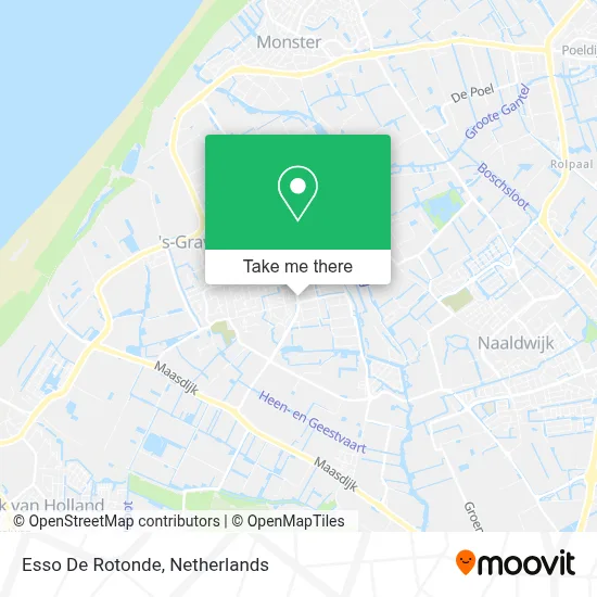 Esso De Rotonde map
