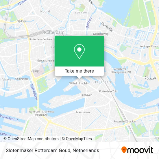 Slotenmaker Rotterdam Goud map