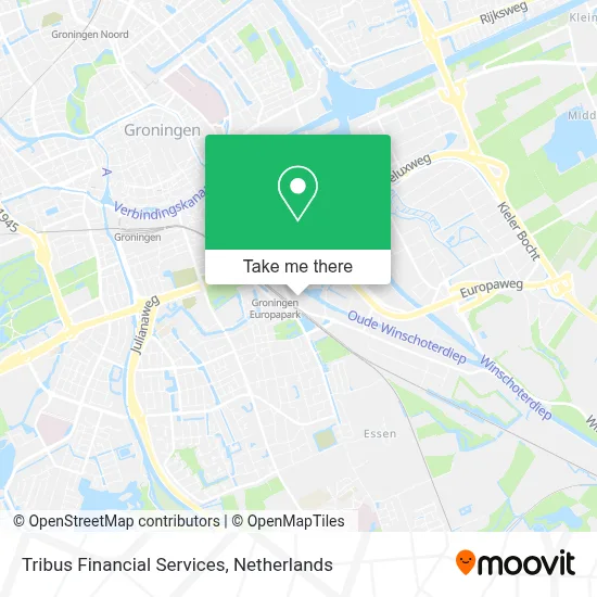 Tribus Financial Services map