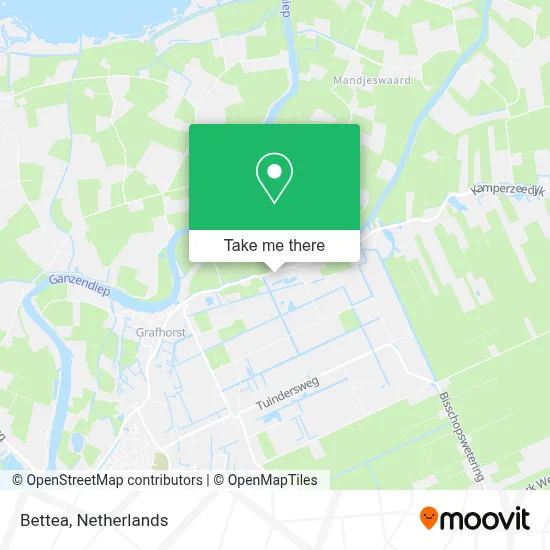 Bettea map