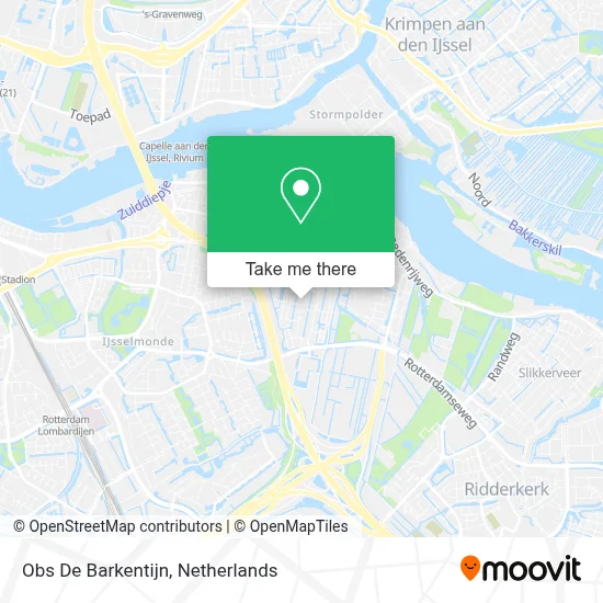 Obs De Barkentijn map