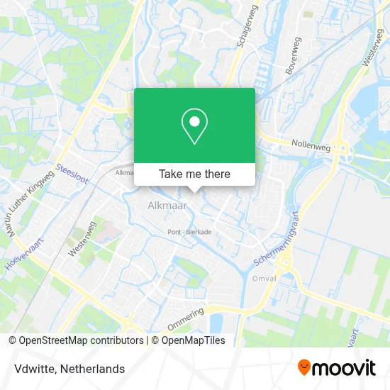 Vdwitte map