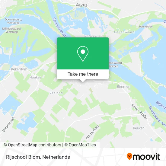 Rijschool Blom Karte