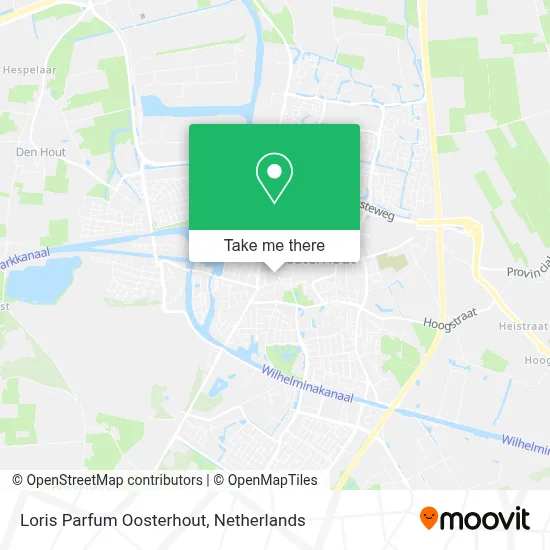 Loris Parfum Oosterhout map