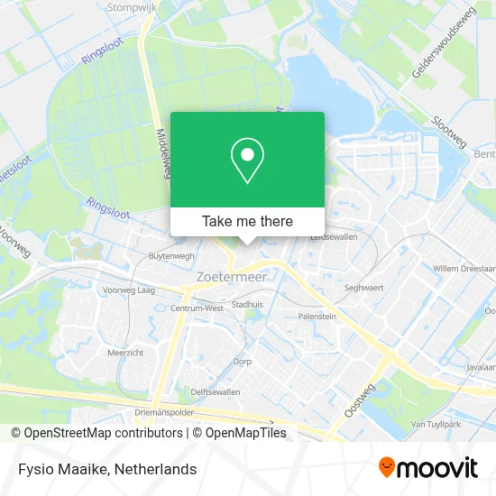 Fysio Maaike map