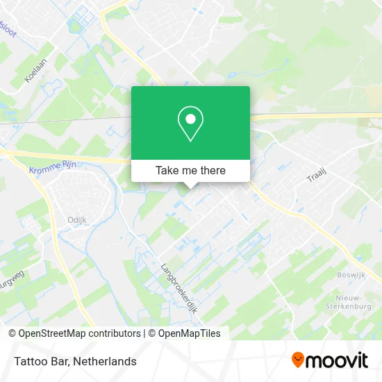 Tattoo Bar map