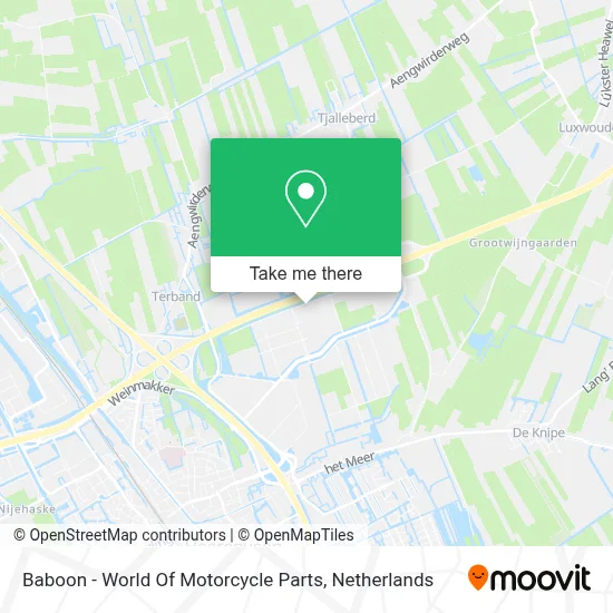 Baboon - World Of Motorcycle Parts map