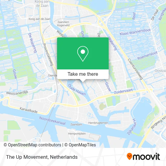 The Up Movement map