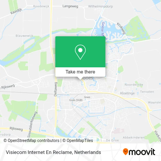 Visiecom Internet En Reclame map