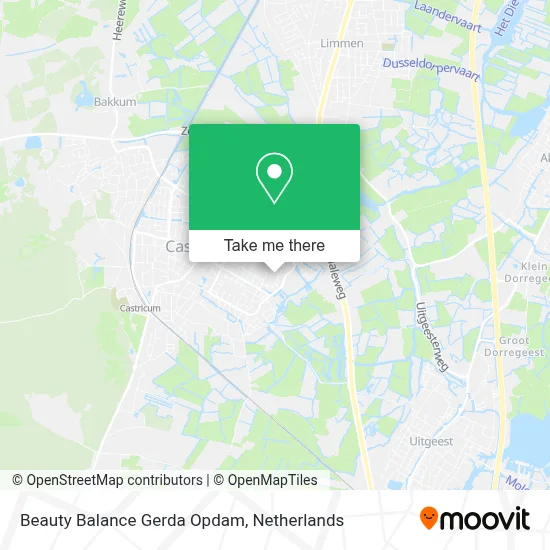 Beauty Balance Gerda Opdam map