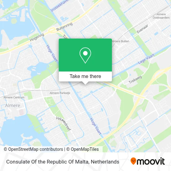 Consulate Of the Republic Of Malta map