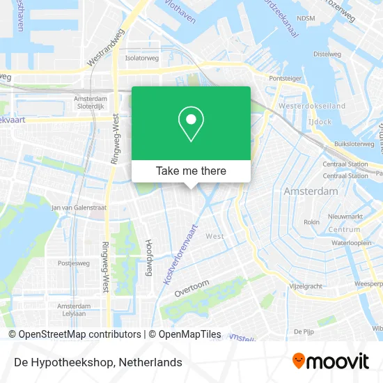 De Hypotheekshop map