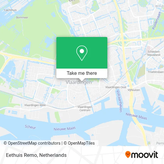 Eethuis Remo map