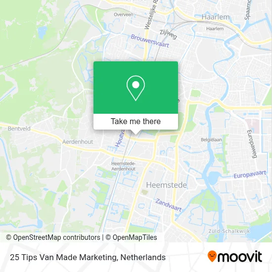25 Tips Van Made Marketing map