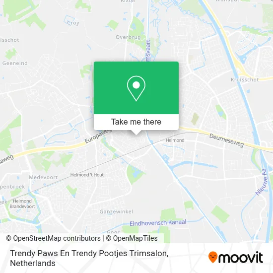 Trendy Paws En Trendy Pootjes Trimsalon map