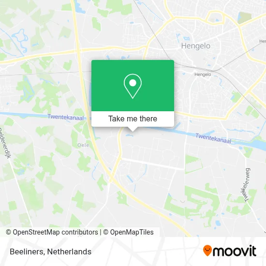 Beeliners map