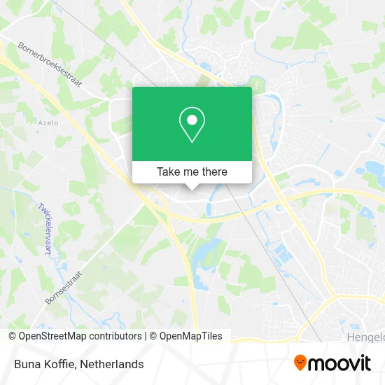 Buna Koffie map