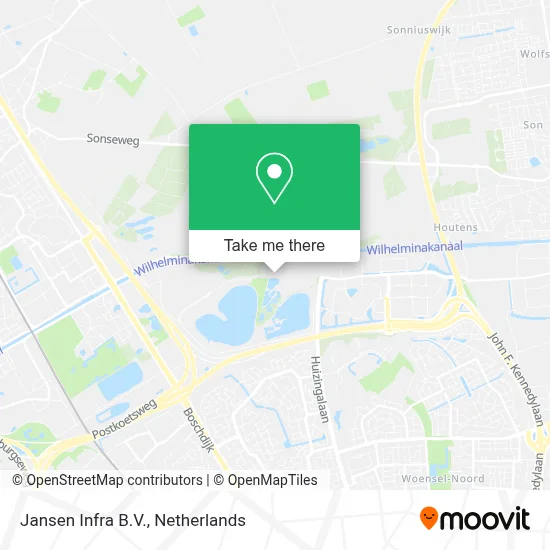 Jansen Infra B.V. map