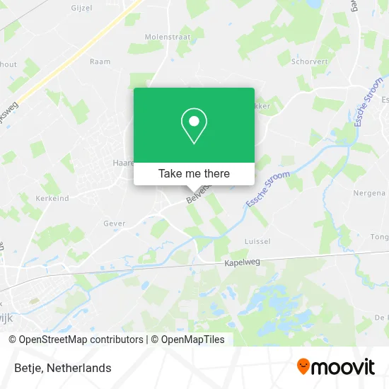 Betje map