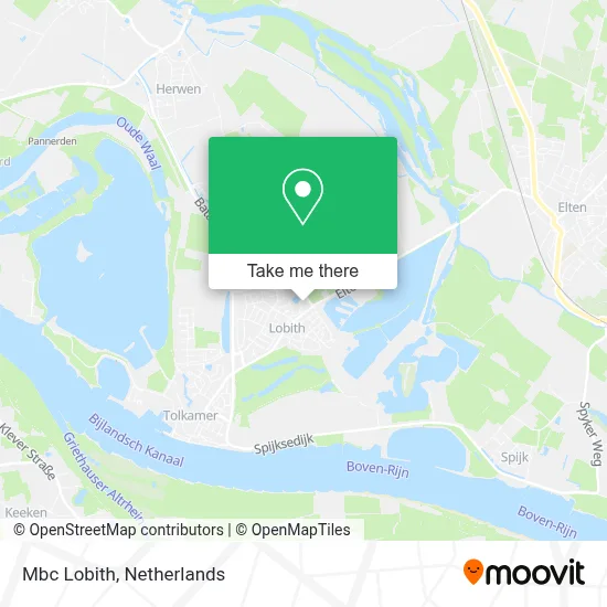 Mbc Lobith map