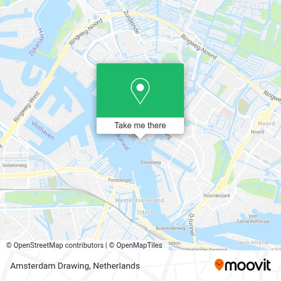 Amsterdam Drawing map