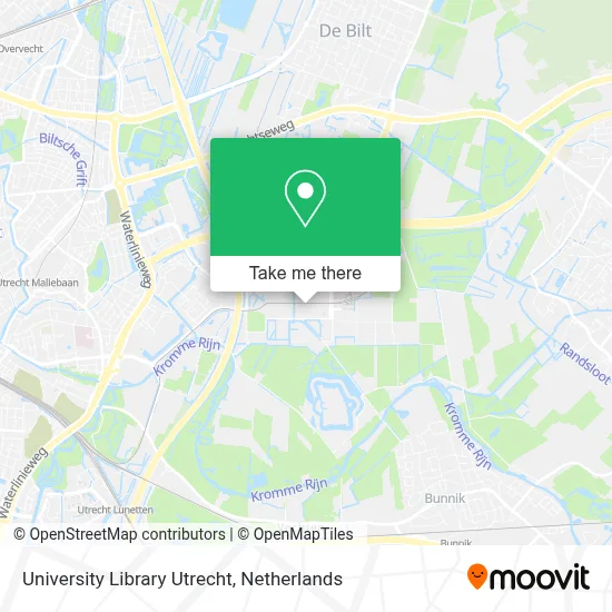 University Library Utrecht map