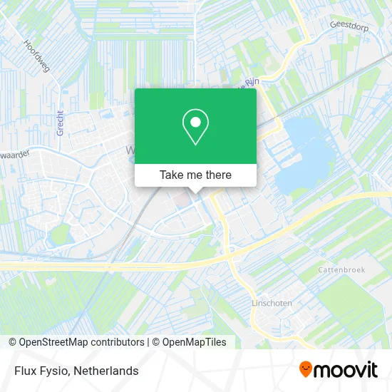 Flux Fysio map