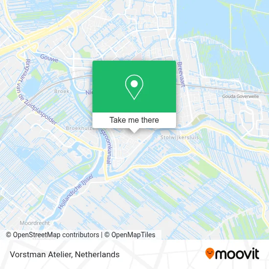 Vorstman Atelier map