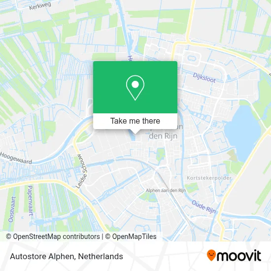 Autostore Alphen map