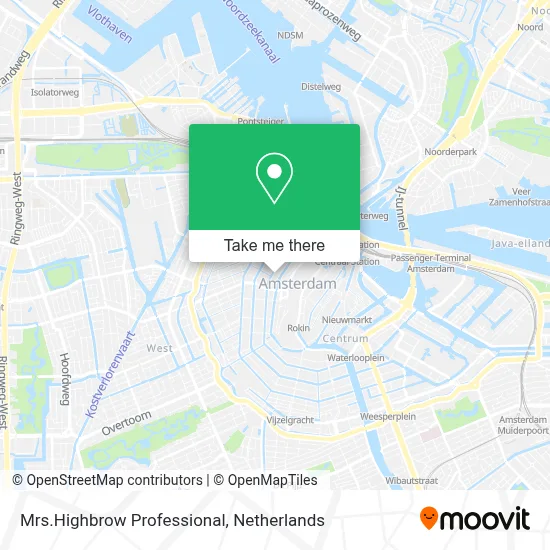 Mrs.Highbrow Professional map