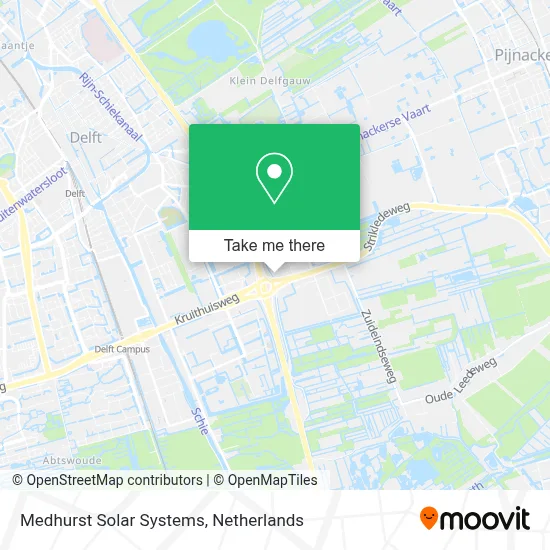 Medhurst Solar Systems map