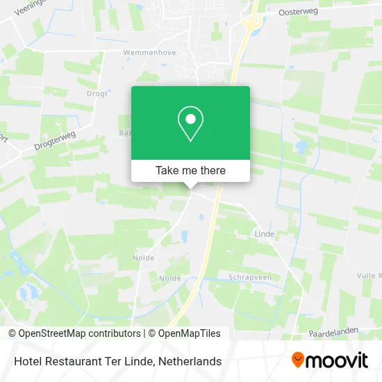Hotel Restaurant Ter Linde map