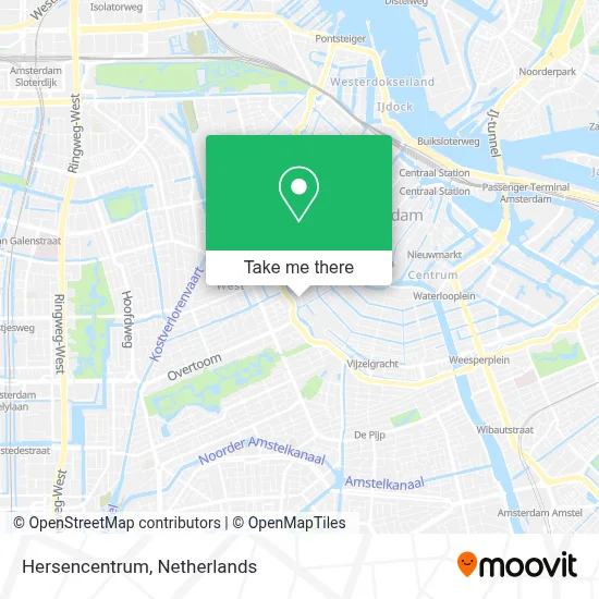 Hersencentrum map