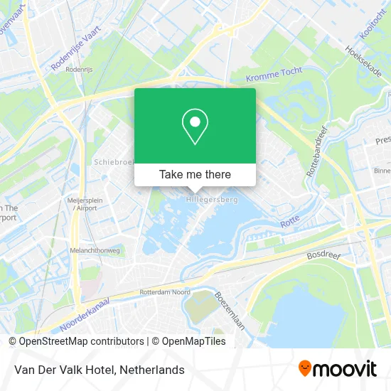 Van Der Valk Hotel map