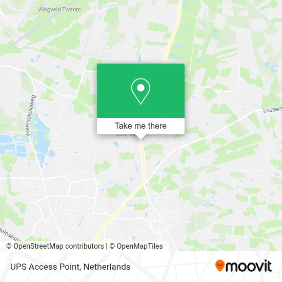 Ups Access Point Karte