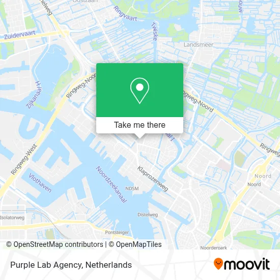 Purple Lab Agency Karte
