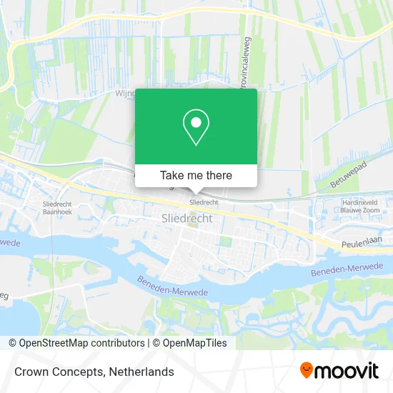 Crown Concepts map