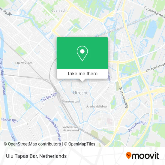 Ulu Tapas Bar map
