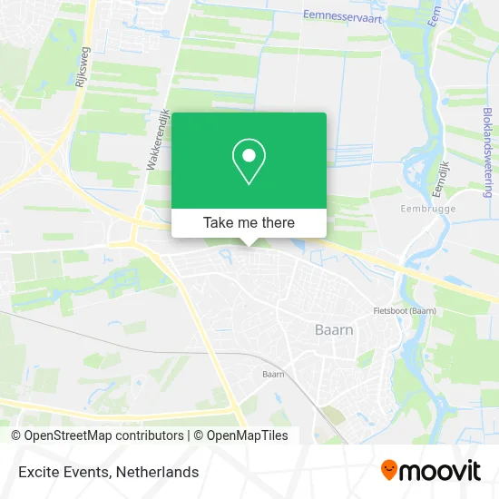 Excite Events map
