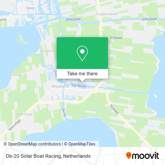 Db-20 Solar Boat Racing map