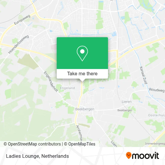 Ladies Lounge map