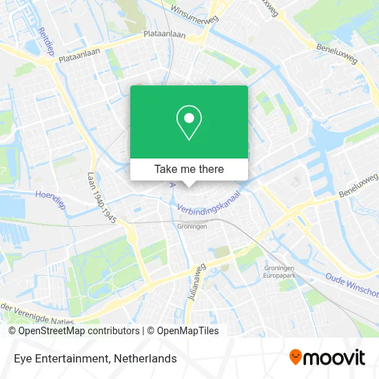 Eye Entertainment map