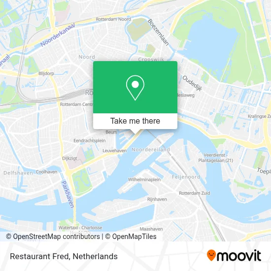Restaurant Fred map