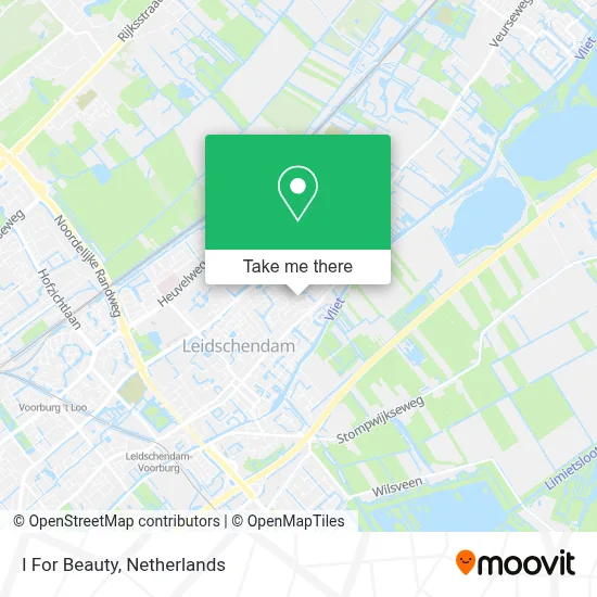 I For Beauty map
