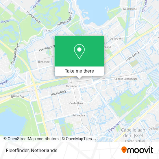 Fleetfinder map