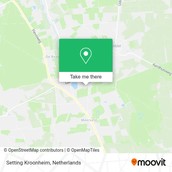 Setting Kroonheim map